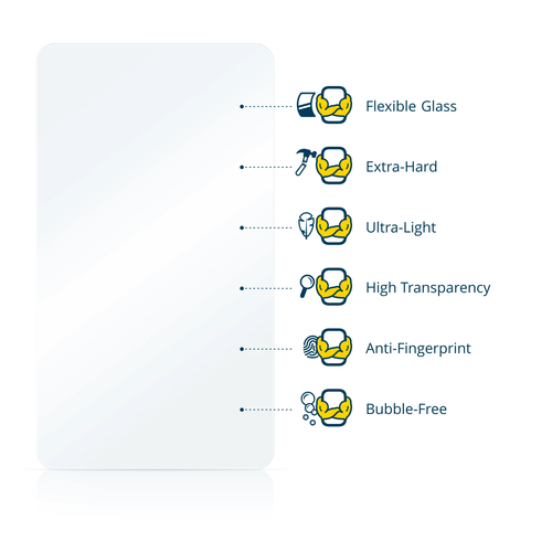 Glass Screen Protector for NONGAMX Smartwatch 1.27" Protective Glass Protection - Zdjęcie 2 z 7