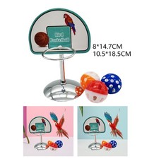 Vogeltrainingsspielzeug, Papageienspielzeug, Basketball, Intelligenzspielzeug,