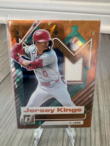 2025 DONRUSS BASEBALL MASYN WINN JERSEY KINGS RELIC ORANGE ICE CARDINALS