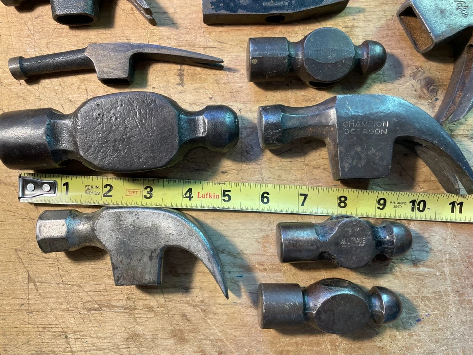 Lot of 12 Miscellaneous Hammer Heads - image 4 of 4