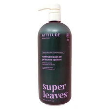 Attitude Super Leaves Soothing Shower Gel (White Tea Leaves) 32 Ounce
