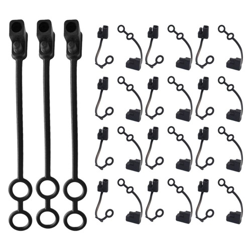 15 Pcs Housse Anti-Poussière Imperméable Sae Capuchon de Protection Anti-Intempéries Sortie - Photo 7 sur 12