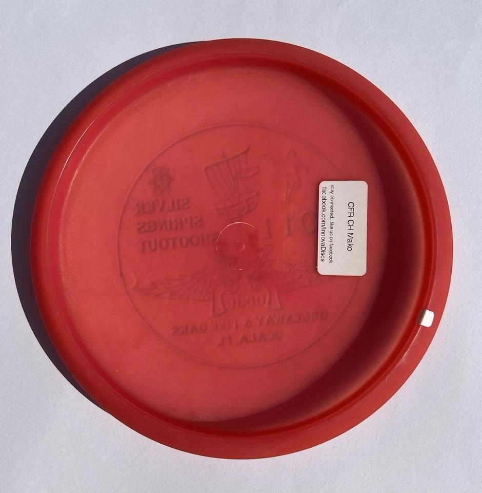 Innova Champion Mako - 2011 San Marino Tacky/Chalky непрозрачный больше не издающийся трудно найти - красный 177 г - Изображение 2 из 4