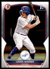 2023 Bowman Prospects #BP-36 Logan Wagner Dodgers 1st Bowman NM-MT ID:4 ID:46217