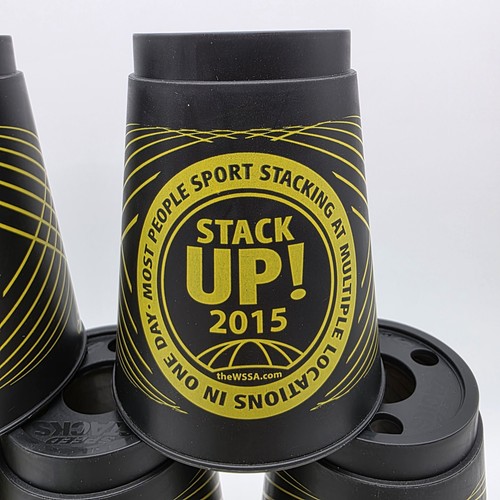 12 Speed Stacks Cups Official Speed Stacking Cups WSSA 2015 STACK-UP! Limited Ed - Picture 9 of 9