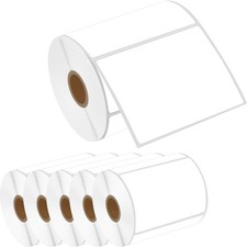 6 Rolls of 500 labels 4"x3" Direct Shipping Labels For Zebra LP-2642 TLP-3844Z