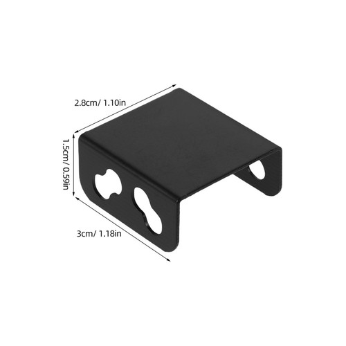 10 Pcs Computer Radiator Accessories Mounting Bracket Cooling Fan Case Support - 第 11/12 張圖片