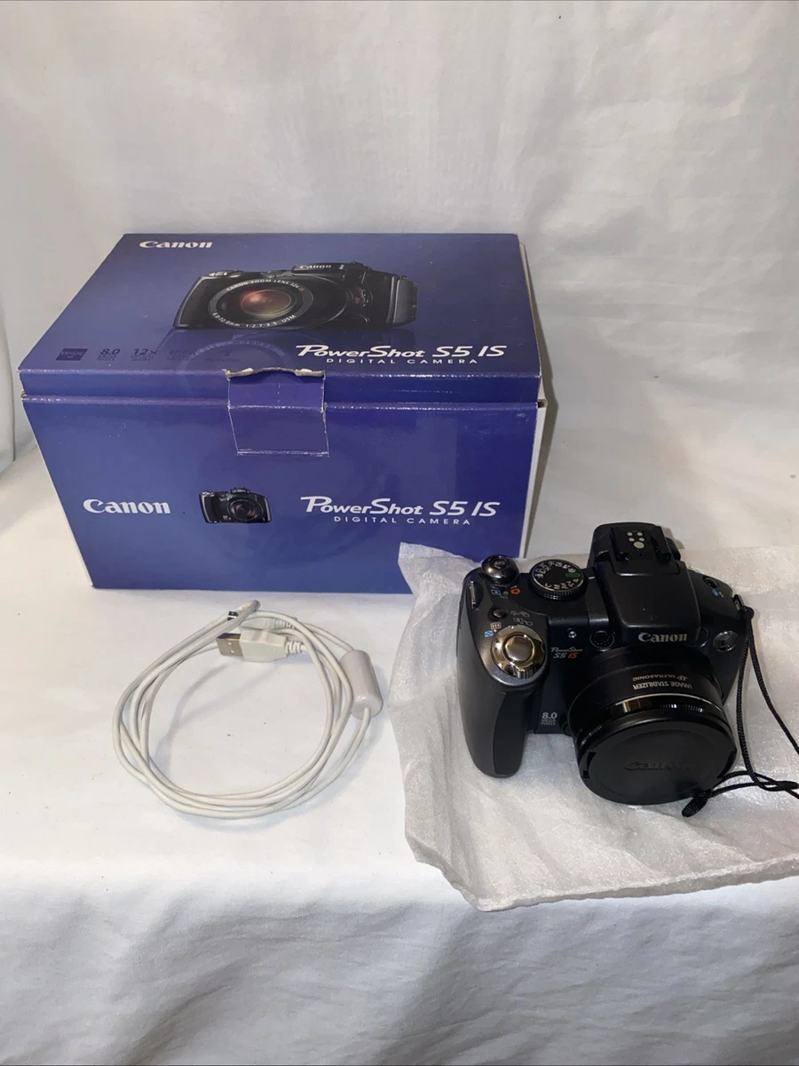 Canon PowerShot S5 IS Digital Cameras for Sale | Shop New & Used