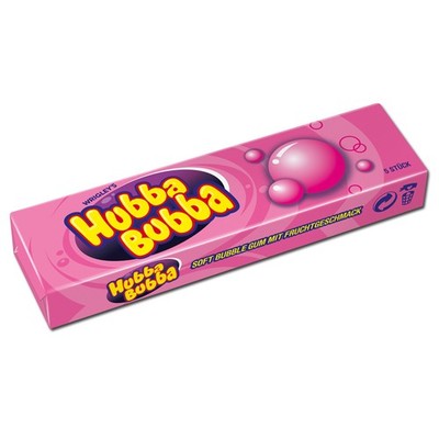 (28,57 /1kg) Wrigleys Hubba Bubba Fancy Fruit Kaugummi 35g Packung
