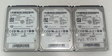 Lot of (3) SEAGATE 2.5" SATA HDD 7200RPM 1TB (ST1000LM044)
