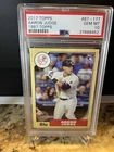 2017 Topps #87-177 Aaron Judge 1987 Topps RC Rookie Card PSA 10 GEM MINT