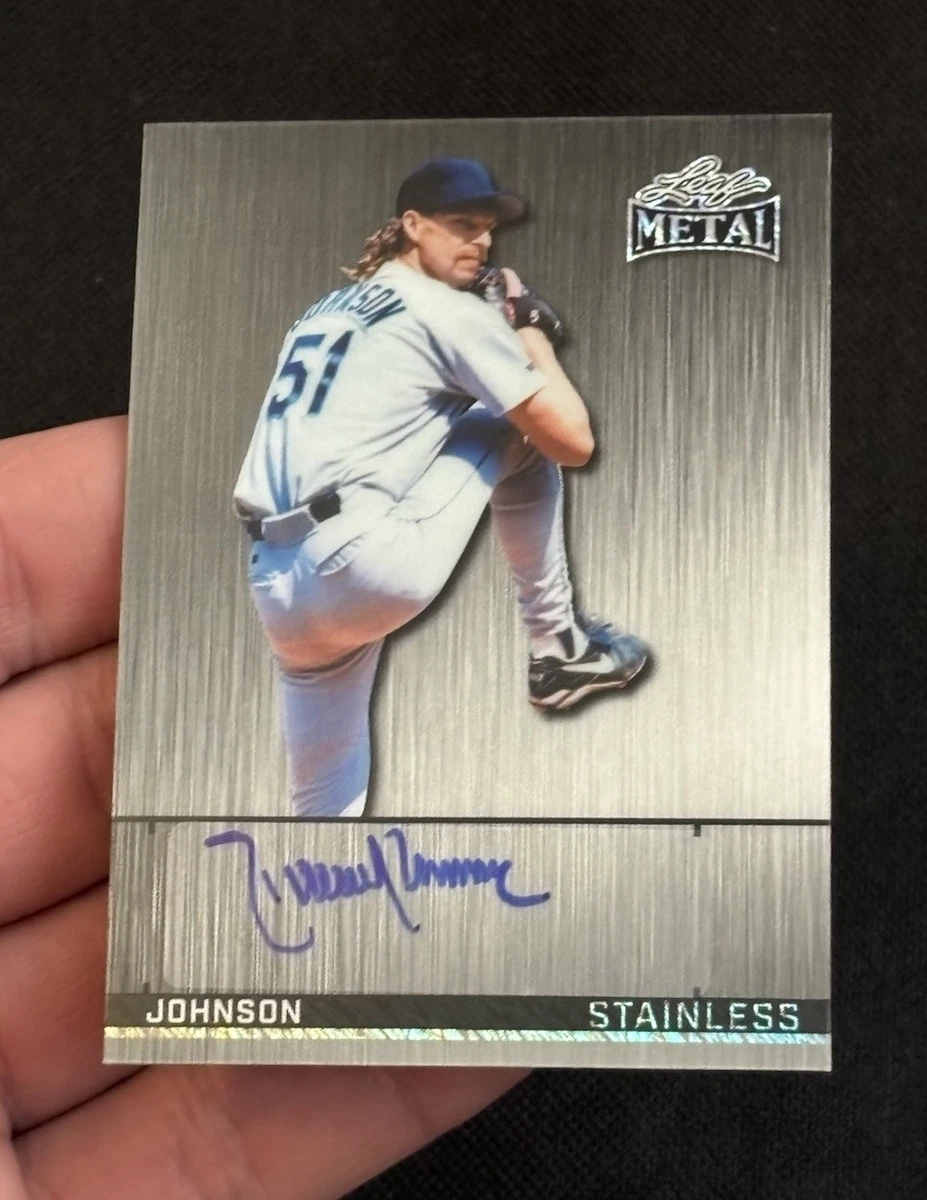 Randy Johnson Baseball Seattle Mariners Autographed Sports Trading