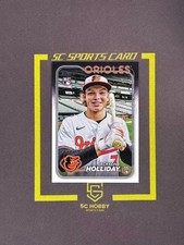 2024 Topps Series 2 RC Black Box Variation FUN FACE SSP Jackson Holliday FCEC