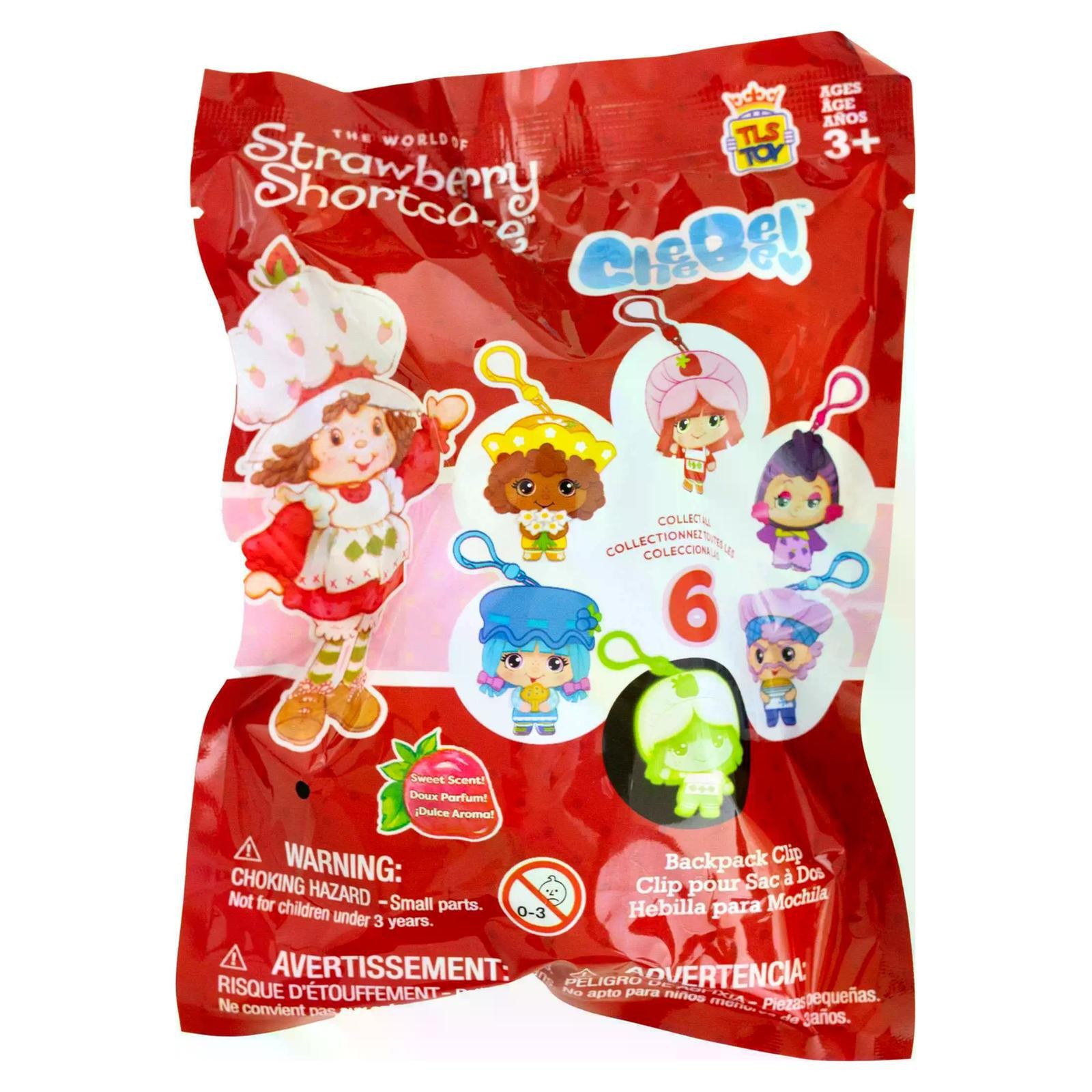 Strawberry Shortcake Cheebee Blind Bag Clip Plush Figure 2490₽