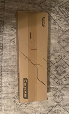 Meepo Campus E-Skateboard BLK/Charger and Remote Included / Protective Gear