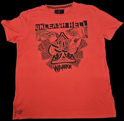 LIVERPOOL FC -  Unleash Hell Warrior  Shirt - LFC - Rar - Premier-League 