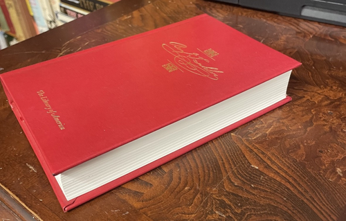 Library of America Benjamin Franklin Autobiography, Poor Richard...Leather - Picture 2 of 5