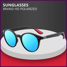 Classic Round Sunglasses Men Women Vintage Polarized Lens Sun Glasses For Man