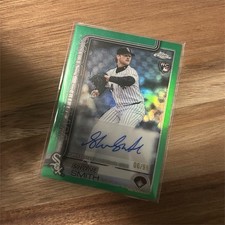 Shane Smith Green Refractor Autograph #AC-SS 06/99 Topps 2025 Chrome