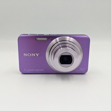 SONY Cyber shot DSC-W630 16.1MP 5x Compact Digital Camera Purple - 85 New