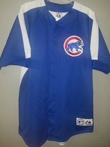 cubs button up jersey