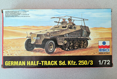 ESCI Model 8027 - 1/72 Scale GERMAN HALF-TRACK Sd.Kfz.250/3 NIB