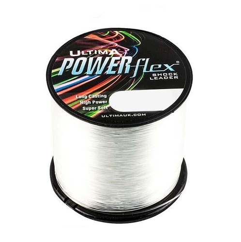 Ultima Powerflex - Shockleader De Pêche Haute Performance (80m, Orange Fluo