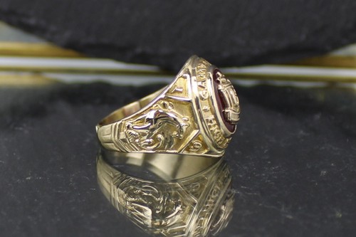 Siegelring, Absolventenring, Gainesville High School, 416er Gold - Bild 8 von 13