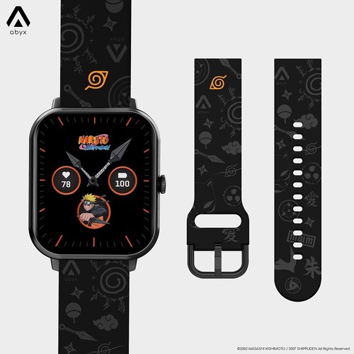 Abyx Fit - Bracelet universel Naruto Shippuden - Konoha 20mm pour montre connect - Photo 3/8