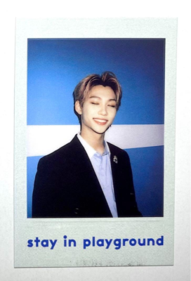 stray kids フィリックス　stay in playground Stray Kids FELIX stay in playground Polaroid Photocard ⑥