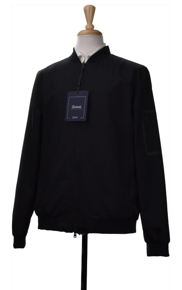 【送料&関税込】Herno Laminar Bomber Jacket With Zip HERNO