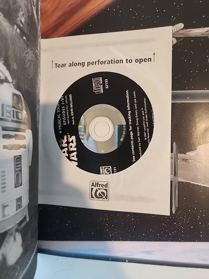 Star Wars - A Musical Journey Music from Episodes I-VI Cello Piano CD Included - Image 4 of 4