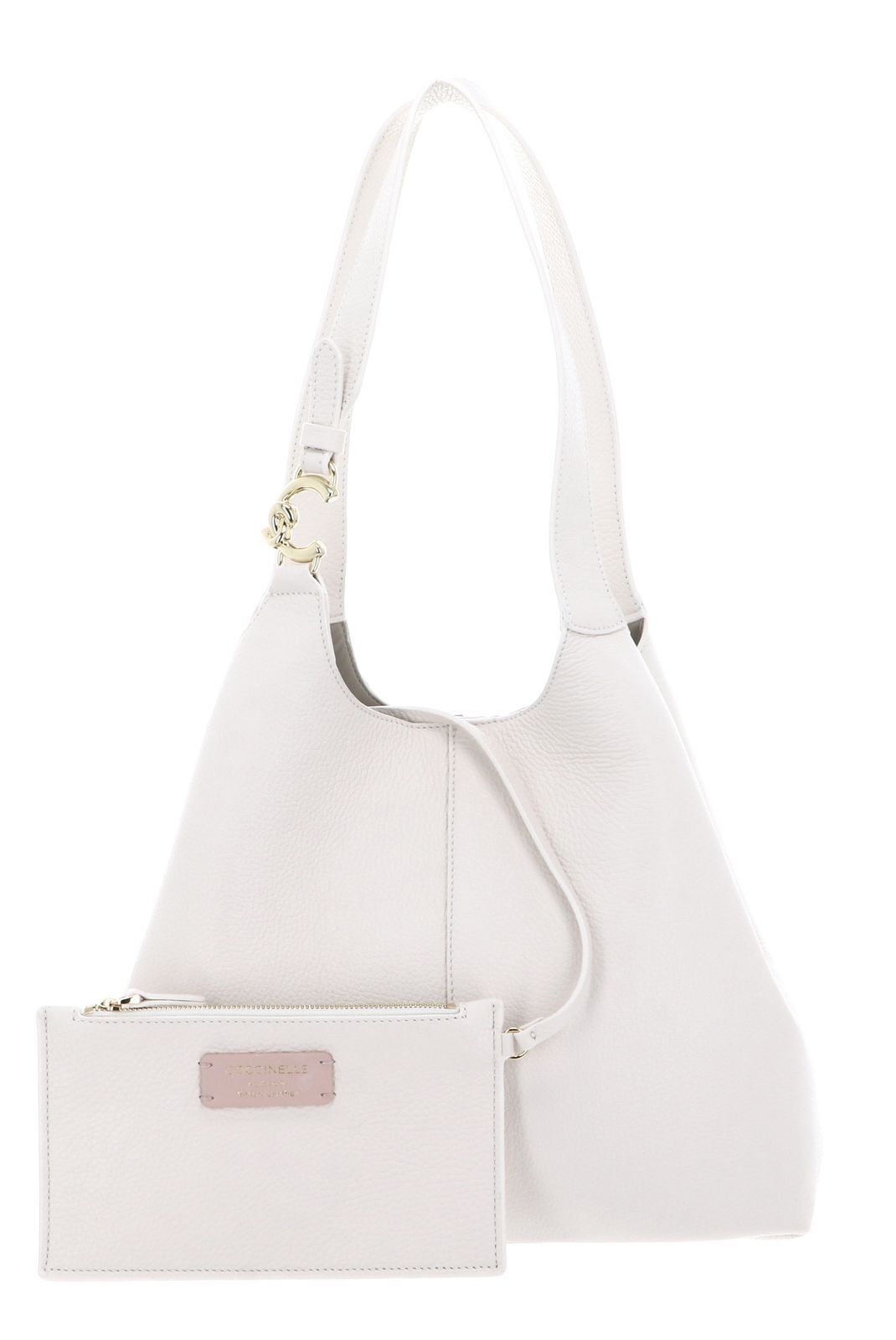 COCCINELLE shoulder bag C-Easy Shopper M Blanco