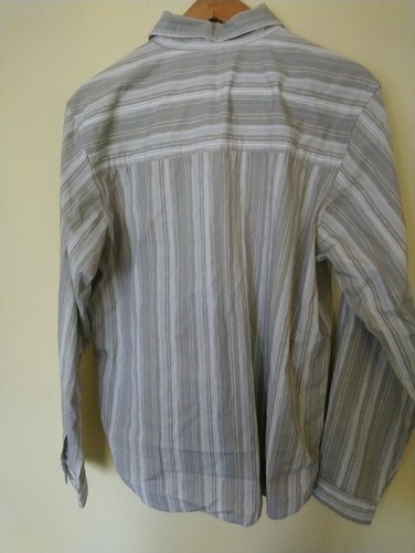 Quicksilver Cotton Long Sleeve Casual Cotton Shirt Sz XL - Foto 9 di 12