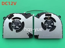 Original for Clevo CV15S02 CPU+GPU COOLING FAN R+L DC12V 1A 6-31-V15RN-101