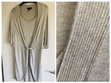 Clearance! Mango 2-in-1 Super Soft Knit Tunic Cardigan – UK 12 Stylish & Cozy