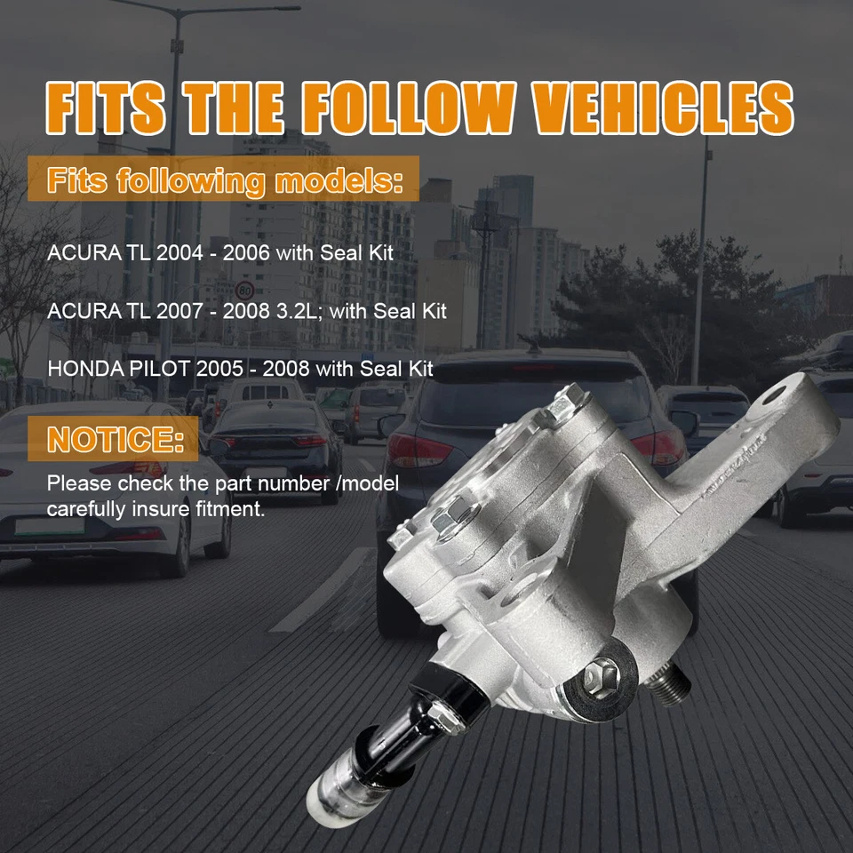 Bomba de dirección asistida para Honda Pilot 2005-2008/05-2010 Odyssey/03-13 ACURA MDX Foto 2 de 4