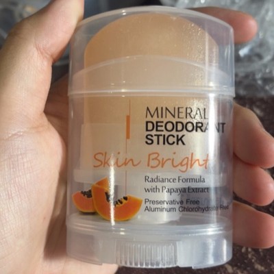DEO KLEAR Mineral Deodorant Odor Control Alum Stick Stone Roll On 70g.