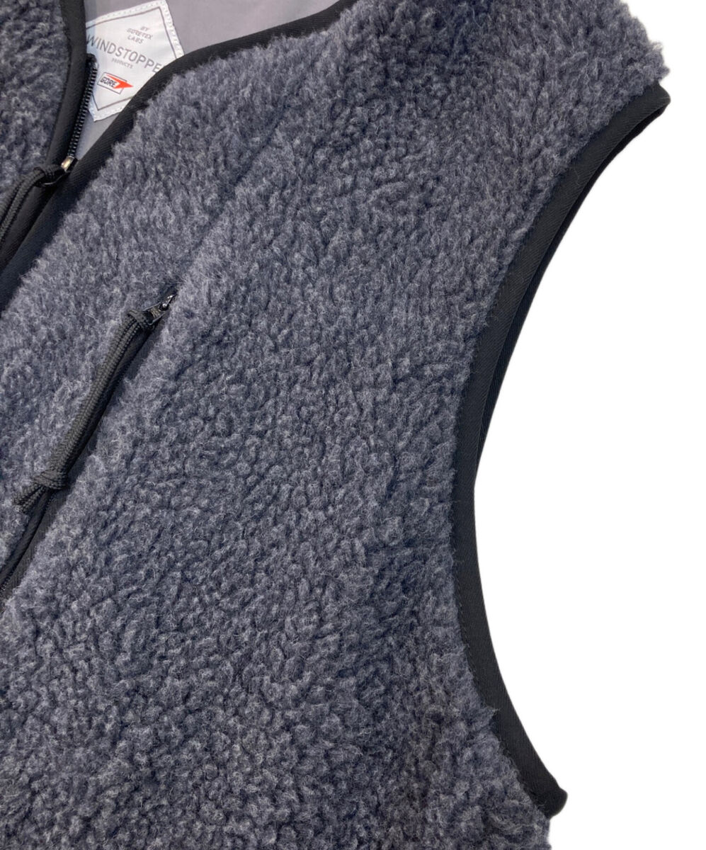 THE NORTHFACE PURPLELABEL Wool Boa WINDSTOPPER Field Vest THE NORTHFACE PURPLELABEL Wool Boa WINDSTOPPER Field Vest