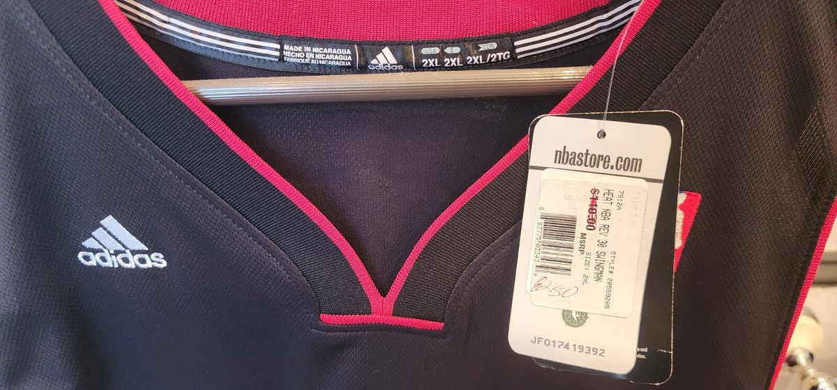 NWT 2013 NBA Adidas Swingman Miami Heat Chris Andersen 11 Jersey