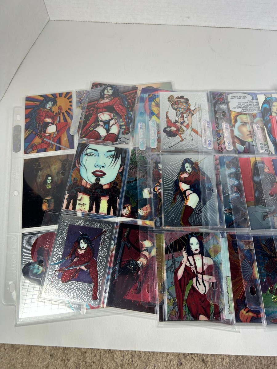 1995 Shi All-Chromium Complete Trading Card Set 90 Cards