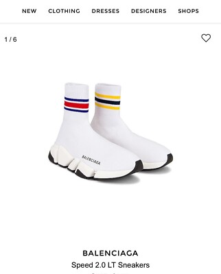 NWB Balenciaga Speed 2.0 LT Knit Sock Sneakers W40/10US, Unisex
