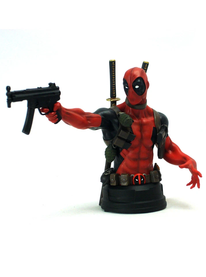 Mini Busto Gentle Giant Deadpool 30/1700 Marvel Comics Edición Limitada Nuevo En Caja Foto 2 de 4