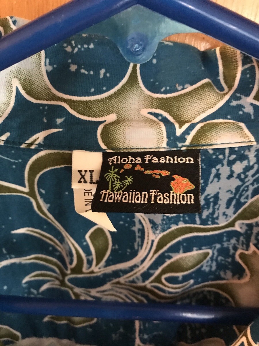 Moha Hawaiian Fashion Tropical Shirt Size XL View 2