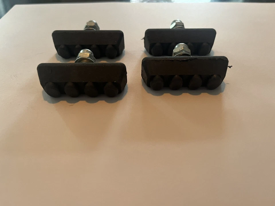 NEW BLACK OLDSCHOOL BMX BRAKE PADS (4 Included) FITS DIA COMPE MONGOOSE REDLINE - Image 3 of 3