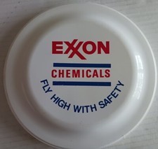 Vintage exxon made USA frisbee 9 inch