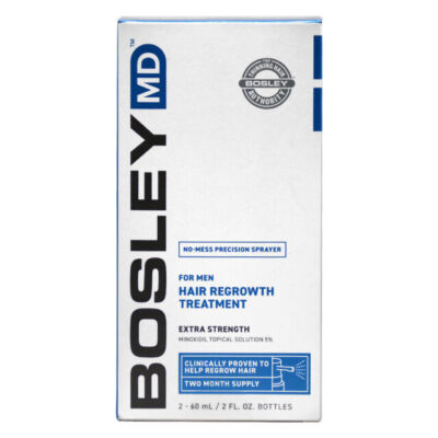 Bosley MD Men Hair Regrowth Treatment (Extra Strength) - 2 PC 60 ml