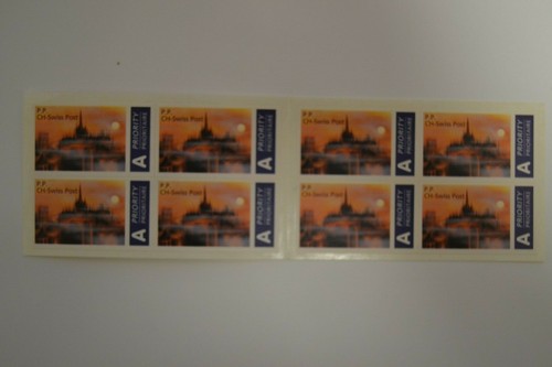 Vignette Emergency Stamp Switzerland Swiss Post 1998 TM/H5 Italy Tourist Booklet - Picture 7 of 8