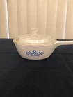Vintage Corning Ware Blue Cornflower P-81-B 1 PINT Dish w/Lid Menu-ette