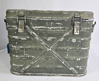 US Army Insulated Food Container Mermite Military Cooler Vintage